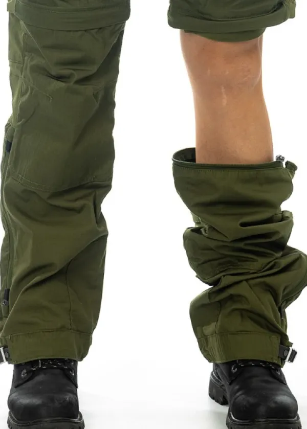 Arrak Outdoor Arrak Flexible Zip Off Pant naisten katkolahjehousut, vihreä| Koiranohjaajan Vaatteet