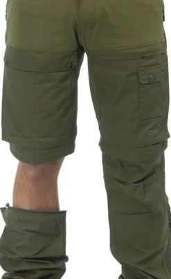 Arrak Outdoor Polvihousut^Arrak Flexible Zip Off Pant katkolahjehousut, vihreä