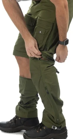 Arrak Outdoor Polvihousut^Arrak Flexible Zip Off Pant katkolahjehousut, vihreä