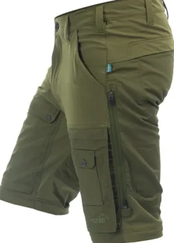 Arrak Outdoor Polvihousut^Arrak Flexible Zip Off Pant katkolahjehousut, vihreä