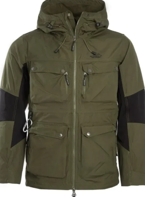 Arrak Outdoor Koiranohjaajan Vaatteet^Arrak Hybrid Jacket takki, oliivi