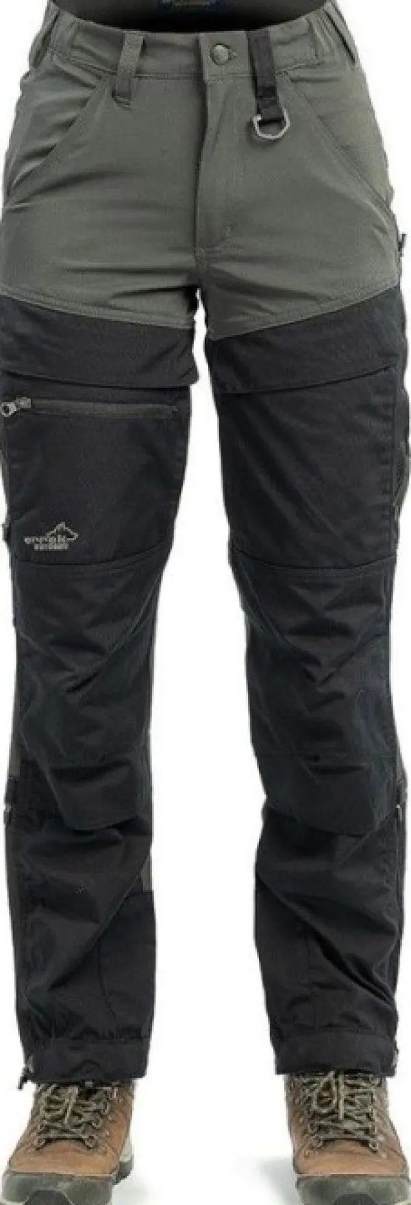 Arrak Outdoor Retkeilyhousut^Arrak Hybrid naisten housut harmaa