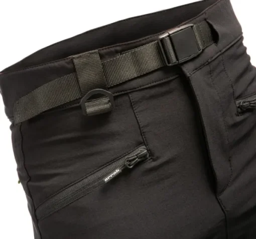 Arrak Outdoor Arrak Motion Flex Pant naisten ulkoiluhousut, musta| Retkeilyhousut