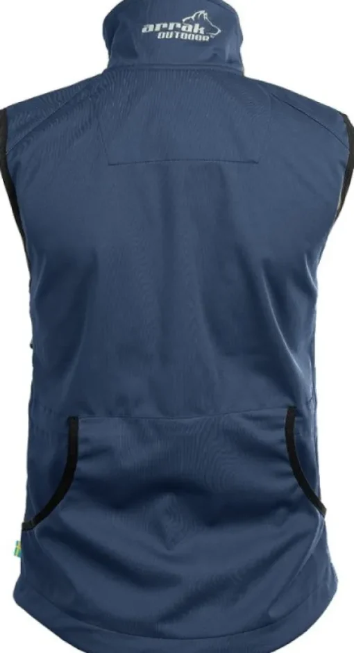 Arrak Outdoor Koiranohjaajan Vaatteet^Arrak M's Acadia Softshell Vest Navy