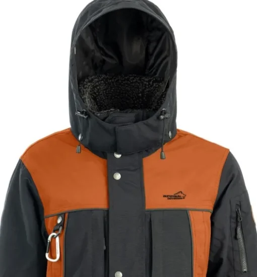 Arrak Outdoor Arrak Original Jacket naisten takki, Anthracite/Orange| Koiranohjaajan Vaatteet