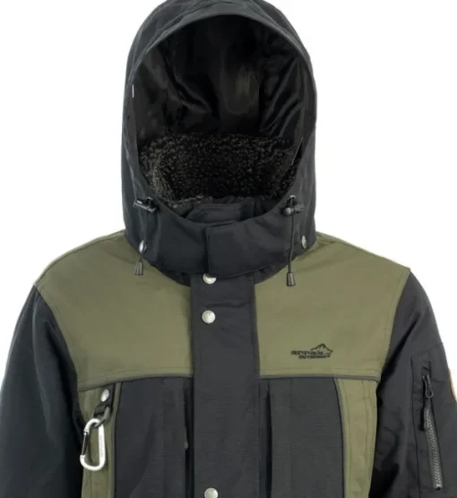 Arrak Outdoor Koiranohjaajan Vaatteet^Arrak Original Jacket takki, musta/oliivinvihreä
