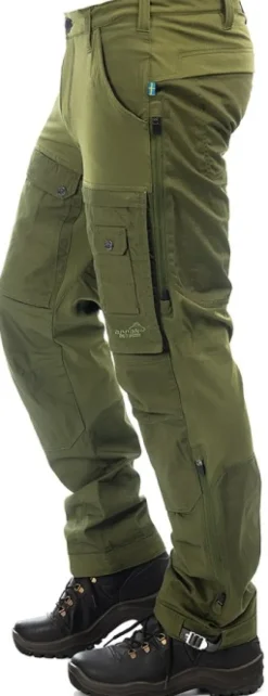 Arrak Outdoor Koiranohjaajan Vaatteet^Arrak Outback Pant ulkoiluhousut, vihreä