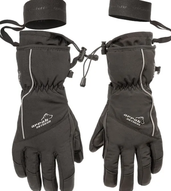 Arrak Outdoor Koiranohjaajan Vaatteet^Arrak Powder 5-finger Glove Black
