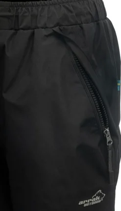 Arrak Outdoor Arrak Rain Pants naisten sadehousut, musta| Koiranohjaajan Vaatteet