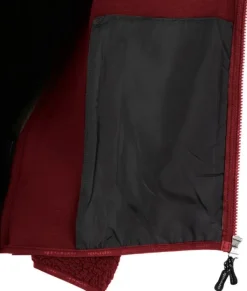Arrak Outdoor Koiranohjaajan Vaatteet^Arrak Sherpa Fleece Jacket fleecetakki, Dark Red
