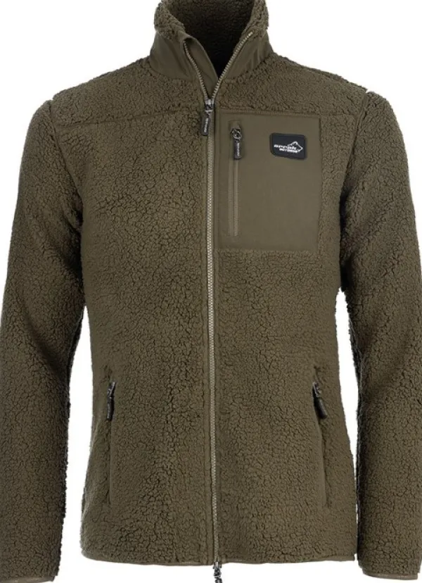 Arrak Outdoor Arrak Sherpa Fleece Jacket naisten fleecetakki, Olive| Koiranohjaajan Vaatteet