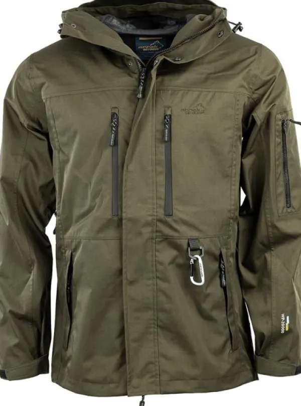 Arrak Outdoor Softshelltakit Ja Tuulenpitävät Takit^Arrak Summit Jacket Olive -kuoritakki, oliivinvihreä