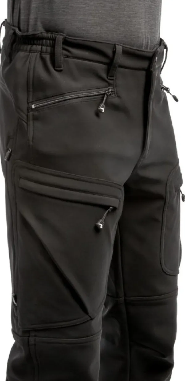 Arrak Outdoor Toppahousut^Arrak Thermo Action Pant housut, Black