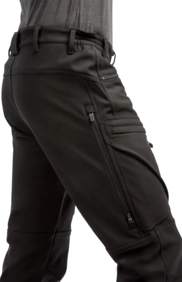 Arrak Outdoor Toppahousut^Arrak Thermo Action Pant housut, Black