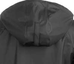 Arrak Outdoor Koiranohjaajan Vaatteet^Arrak Unisex Raincoat pitkä sadetakki, musta