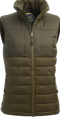 Arrak Outdoor Koiranohjaajan Vaatteet^Arrak Warmy Vest naisten liivi, oliivi