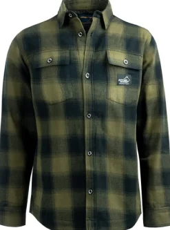 Arrak Outdoor Koiranohjaajan Vaatteet^Arrak W's Flannel Shirt Insulated Olive/Black