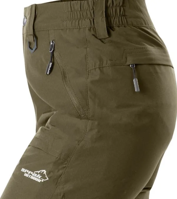 Arrak Outdoor Koiranohjaajan Vaatteet^Arrak W's Quick Dry Pants Olive