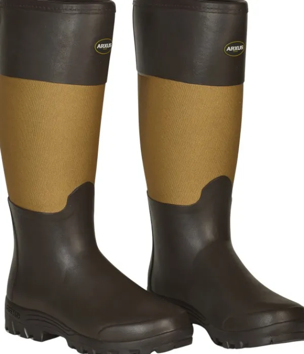 Arxus Saappaat^Primo Estate saappaat, Brown-Mustard