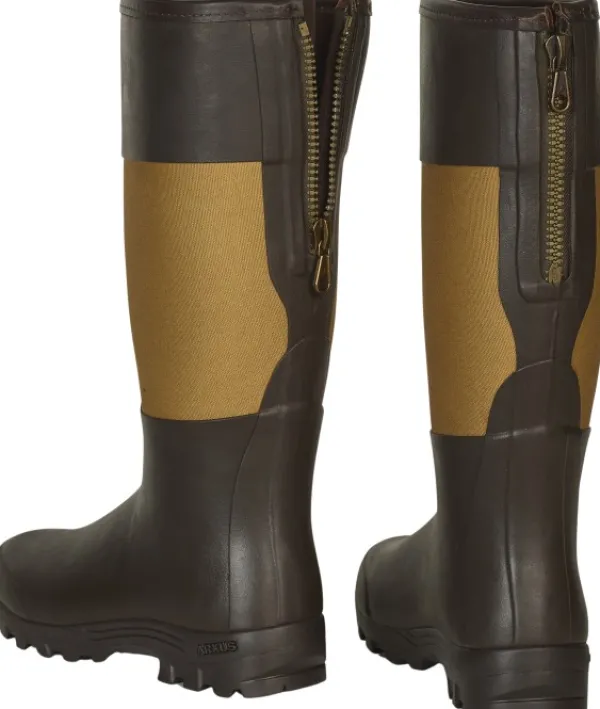 Arxus Saappaat^Primo Estate saappaat, Brown-Mustard