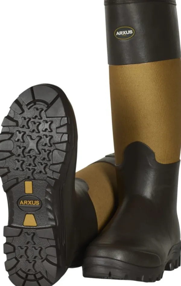 Arxus Saappaat^Primo Estate saappaat, Brown-Mustard