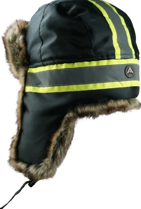 Avignon Kids Flaps Reflex Vintermössa Svart| Lasten Asusteet
