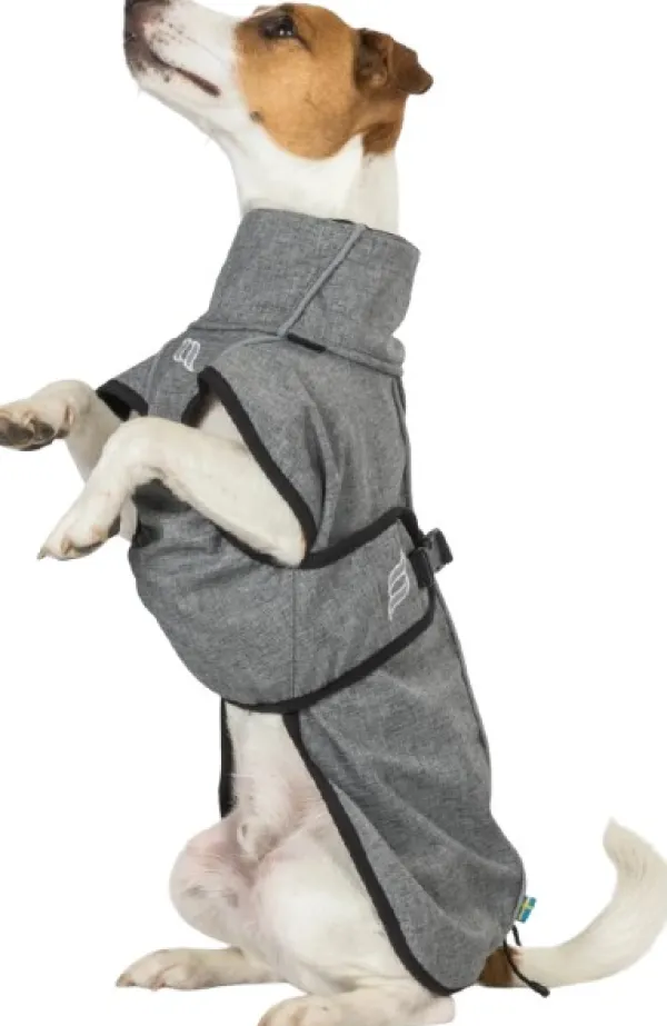 Back on Track Sadetakit^Bark koiran takki, 40-50 cm, Grey