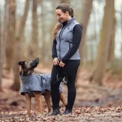 Back on Track Bark koiran takki, 25-35 cm, Grey| Sadetakit