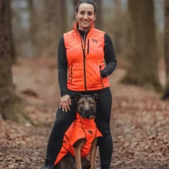 Back on Track Sadetakit^Bark koiran takki, 40-50 cm, Orange