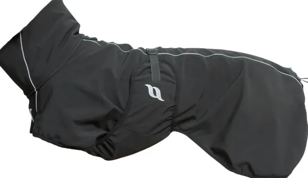 Back on Track Sadetakit^Bark koiran takki, 40-50 cm, Black