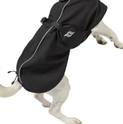 Back on Track Sadetakit^Bark koiran takki, 40-50 cm, Black