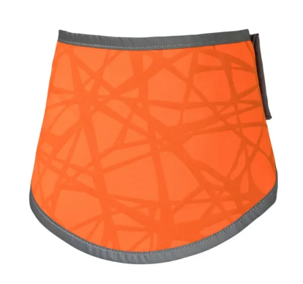 Back on Track Vilkkuvalot Ja Huomiotuotteet^Draco koiran huomiohuivi, oranssi S-XL