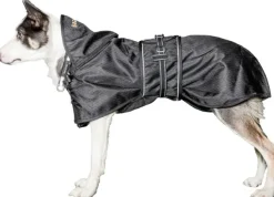 Back on Track Sadetakit^koiran jokasääntakki, musta 63-82 cm