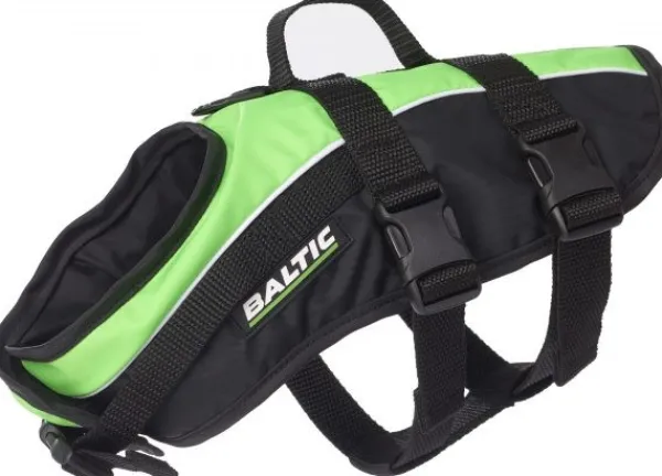 Baltic Mascot koiran pelastusliivit, M–XXL, musta/vihreä| Pelastusliivit