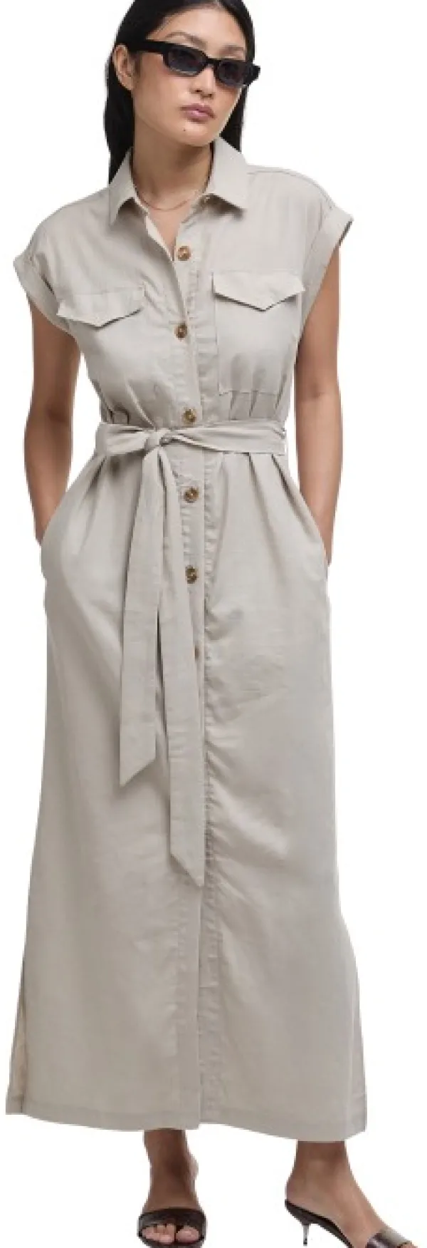 Barbour Tunikat, Mekot Ja Hameet^Birdie Maxi Dress mekko, Light Sand