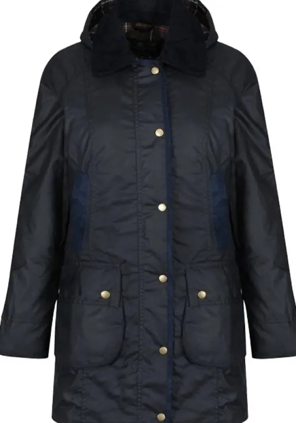 Barbour Bower Wax Jacket naisten takki, Navy/Classic| Talvitakit