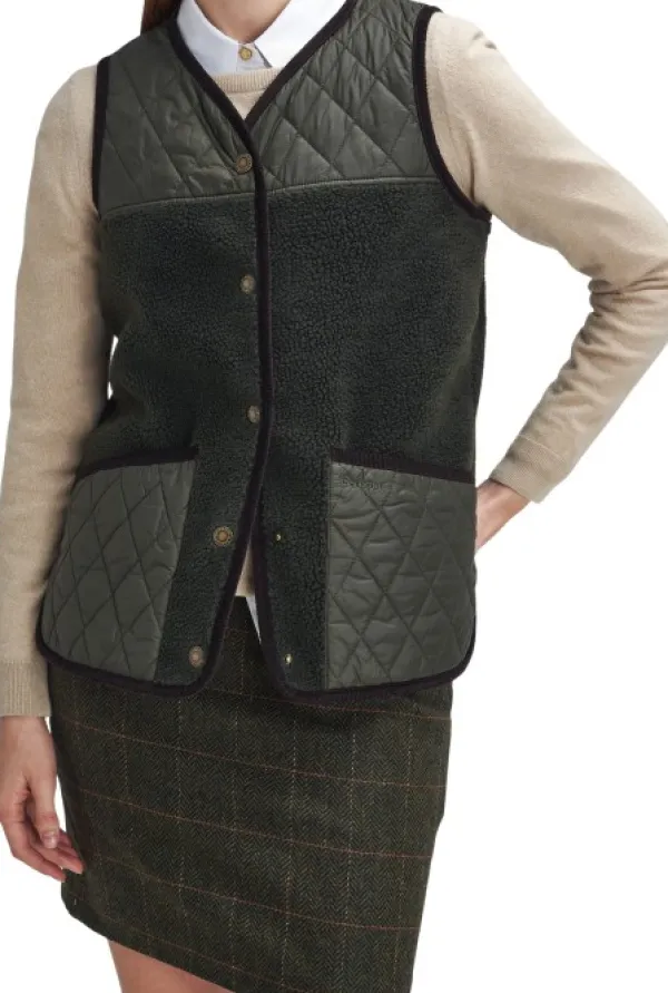 Barbour Liivit^Brambles Gilet naisten liivi, Olive/Classic