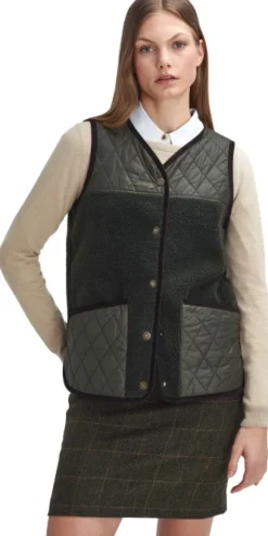 Barbour Liivit^Brambles Gilet naisten liivi, Olive/Classic
