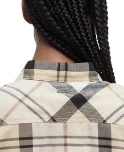 Barbour Bredon Check Shirt naisten paita, Safari Tartan| Flanelli- Ja Kauluspaidat