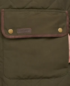 Barbour Metsästystakit/Untuvatakit Metsälle^Burton Quilt ulkoilutakki, tummanvihreä
