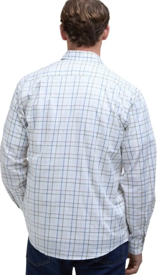 Barbour Flanelli- Ja Kauluspaidat^Caswell Tattersall Regular Fit Shirt paita, Pine Green