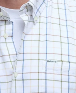 Barbour Flanelli- Ja Kauluspaidat^Caswell Tattersall Regular Fit Shirt paita, Pine Green