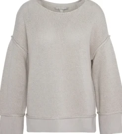 Barbour Pitkähihaiset Paidat^Emmie Knitted Jumper naisten paita, Light Sand