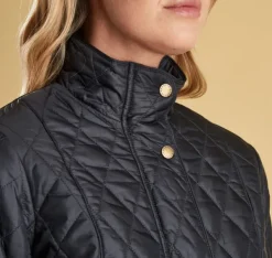 Barbour Flyweight Cavalry Quilt naisten tikkitakki, tummansininen| Toppatakit