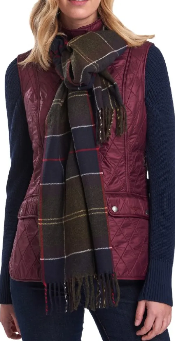 Barbour Metsästysasusteet/Kaulahuivit Metsälle^Galingale Tartan Scarf Classic huivi