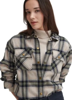 Barbour Highfield Check naisten paita, Sand| Flanelli- Ja Kauluspaidat