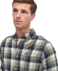 Barbour Flanelli- Ja Kauluspaidat^Hillroad Tailored Shirt paita, Olive