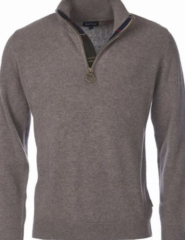 Barbour Metsästysliivit/Fleeceliivit^Holden Half Zip -miesten villapaita, Military Marl