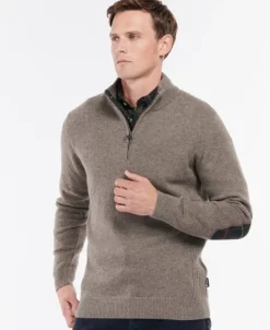 Barbour Metsästysliivit/Fleeceliivit^Holden Half Zip -miesten villapaita, Military Marl