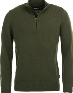 Barbour Pitkähihaiset Paidat^Holden Half Zip villapaita, vihreä